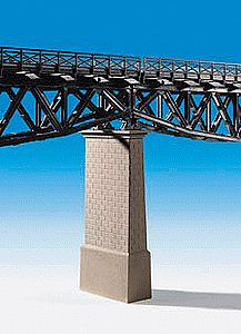 Kibri 39751 HO Scale Brick Viaduct Piller -- 10 - 14cm