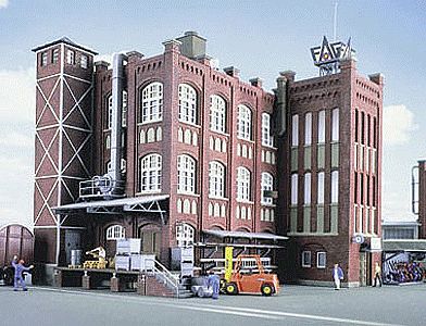 Kibri 39814 HO Scale Grunderzeit Factory -- 10-5/8 x 9-27/32 x 8-21/32" 27 x 25 x 22cm