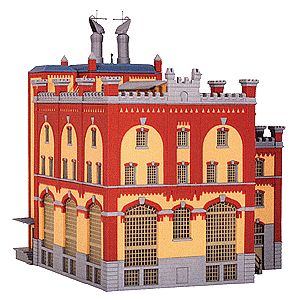 Kibri 39825 HO Scale Brewery in Rheinfelden -- 8-1/4 x 8-7/8 x 10-1/4" 21 x 22 x 26cm