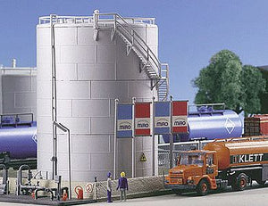 Kibri 39830 HO Scale Fuel Storage Tank -- 7-1/12 x 5-1/2 x 5-1/8" 18 x 14 x 13cm