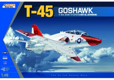 Kinetic Models 48038 1/48 T45 Goshawk USN Jet Trainer Aircraft