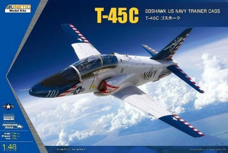 Kinetic Models 48094 1/48 T45C Goshawk CAGS USN Jet Trainer Aircraft