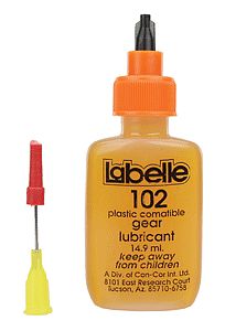 Labelle Industries 102 All Scale No. 102 Plastic Compatible Gear Lubricant with PTFE -- 1/2oz 14.8mL