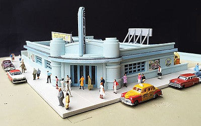 Lunde Studios 12 N Scale Snailways Bus Depot -- Kit