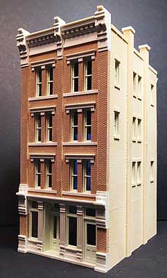 Lunde Studios 33 HO Scale Center Center -- Resin Kit - 3-1/4 x 5 x 7" 8.3 x 12.7 x 17.8cm