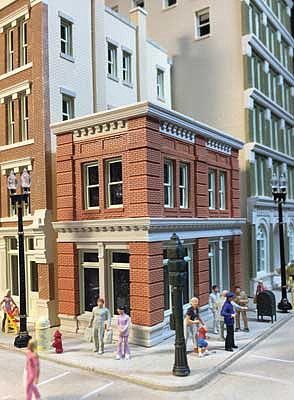 Lunde Studios 35 HO Scale Cal's Cafe -- Resin Kit - 2 x 3-3/4 x 3-1/2" 5.1 x 9.5 x 8.9cm