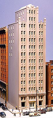 Lunde Studios 5 N Scale Chadwick Tower -- Kit - 3-1/4 x 4-1/2 x 12" 8.3 x 11.4 x 30.5cm