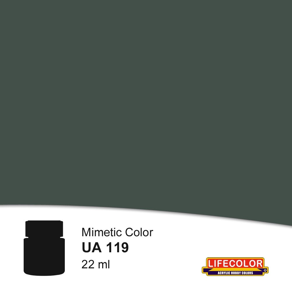 Lifecolor 119 Israeli Green FS34064 Acrylic (22ml Bottle) (D)