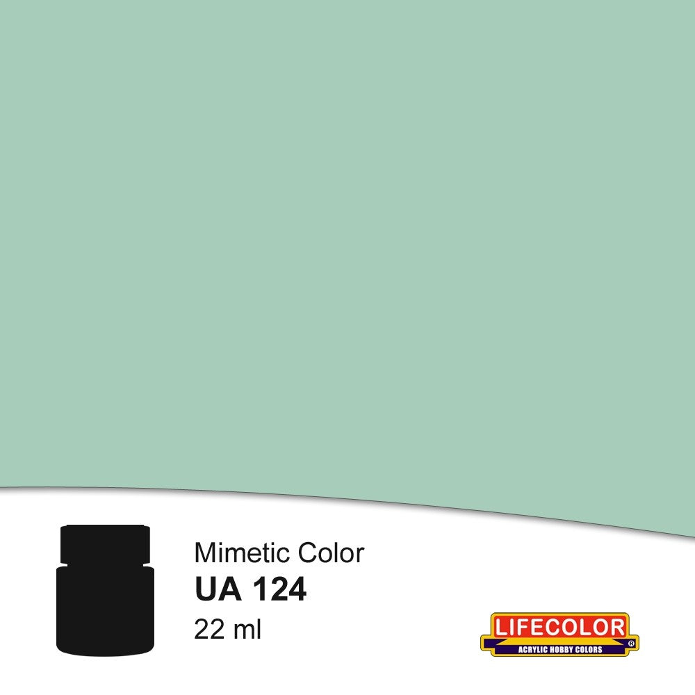 Lifecolor 124 Japan Grey Green FS35414 Acrylic (22ml Bottle) (D)