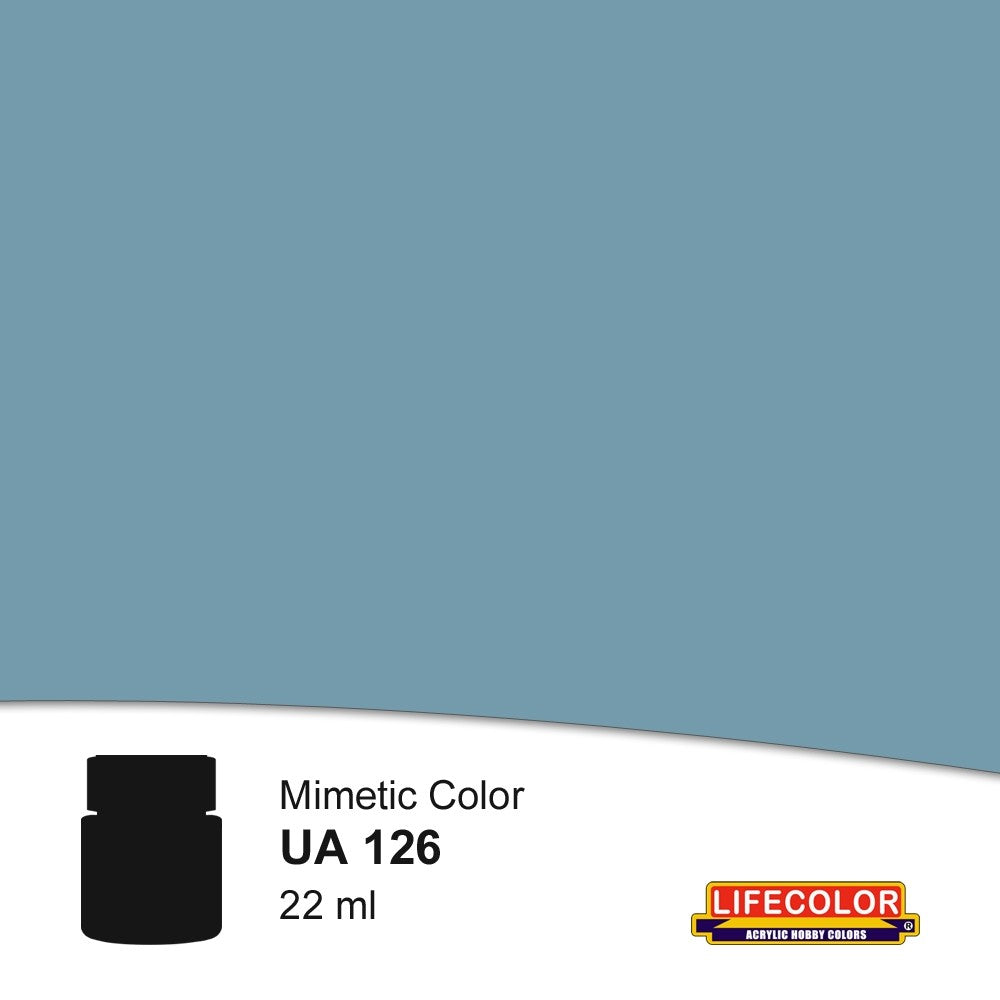Lifecolor 126 Israeli Blue FS35177 Acrylic (22ml Bottle) (D)