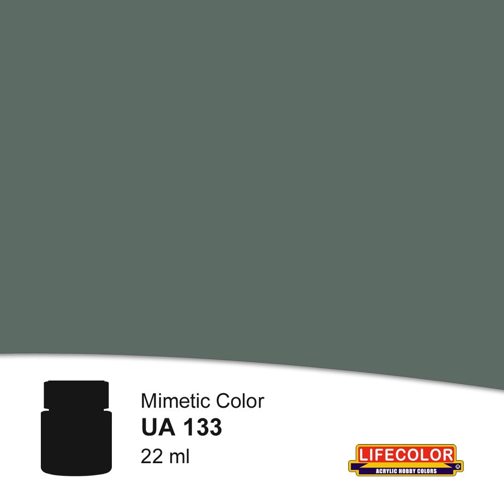 Lifecolor 133 Dark Grey RLM66 FS36081 Acrylic (22ml Bottle)