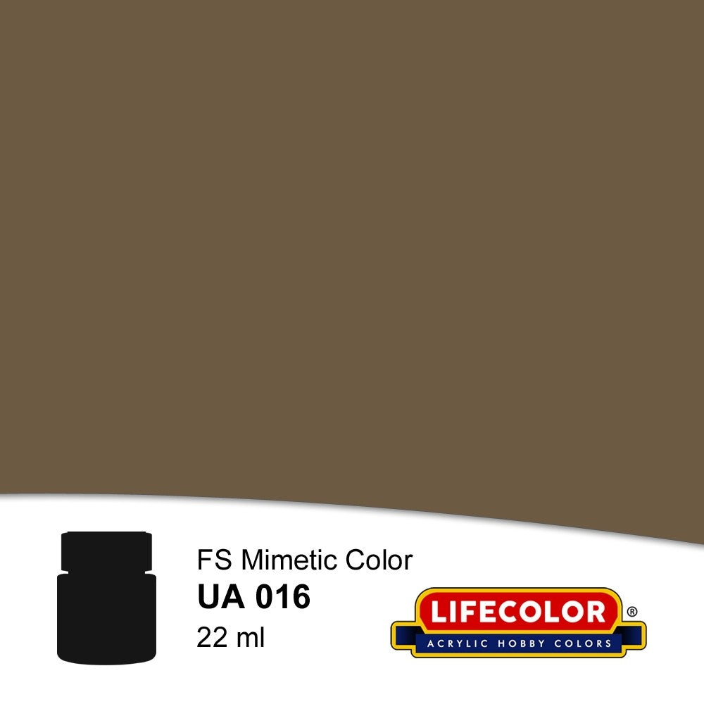 Lifecolor 16 Dark Earth FS30118 Acrylic (22ml Bottle)