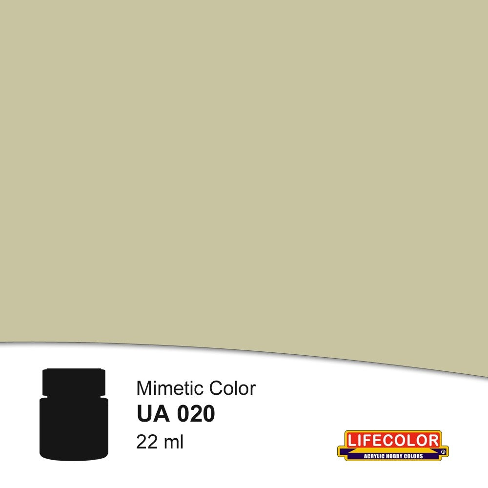 Lifecolor 20 Israeli Sand Grey 1963-73 FS30372 Acrylic (22ml Bottle) (D)