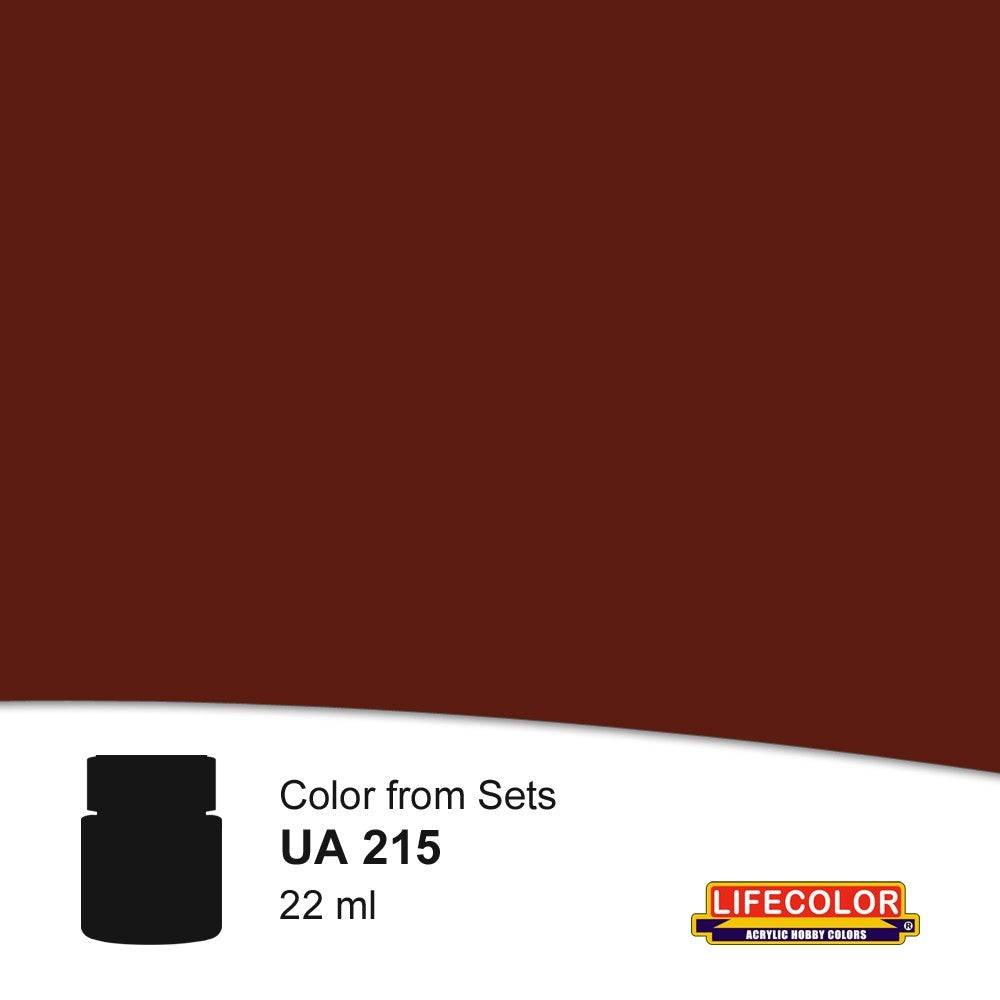 Lifecolor 215 Red Rust Acrylic for CS8 Italian WWII Army (22ml Bottle)
