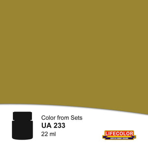 Lifecolor 233 German Grey Green RAL7009 Acrylic for CS22 Axis WWII Tank Interiors (22ml Bottle)