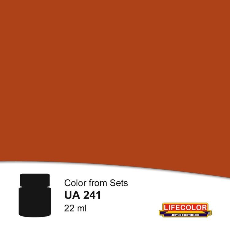 Lifecolor 241 6K-6RP Dark Brown FS30117 Acrylic for CS23 Soviet WWII Army (22ml Bottle)