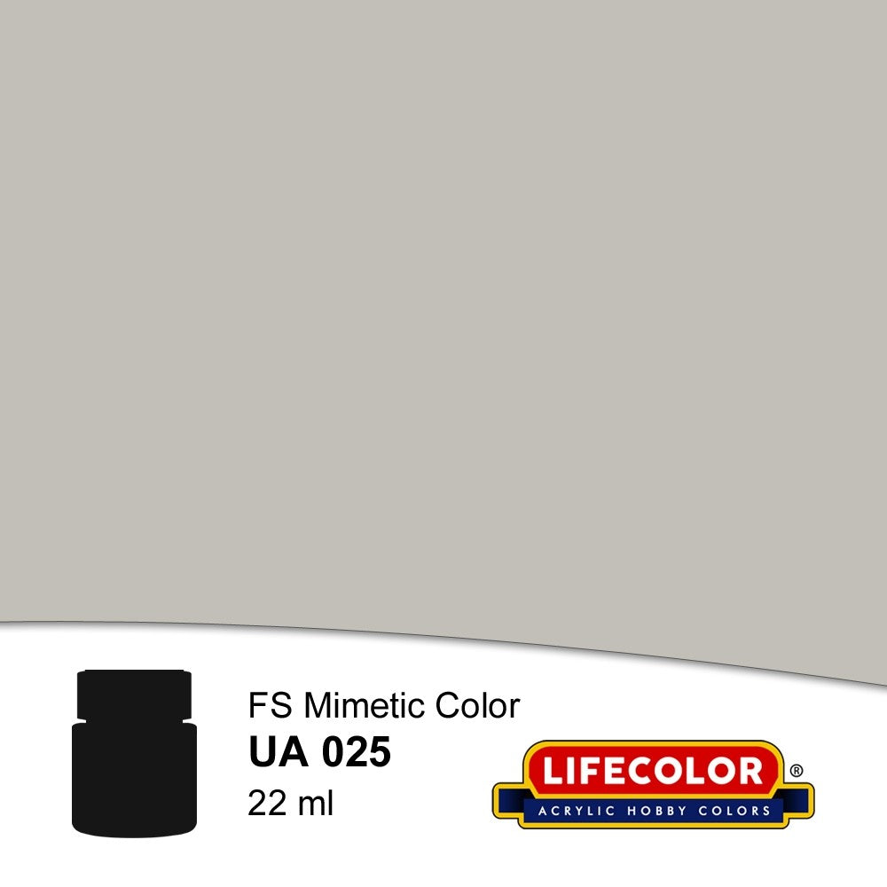 Lifecolor 25 Light Gull Grey FS36440 Acrylic (22ml Bottle)