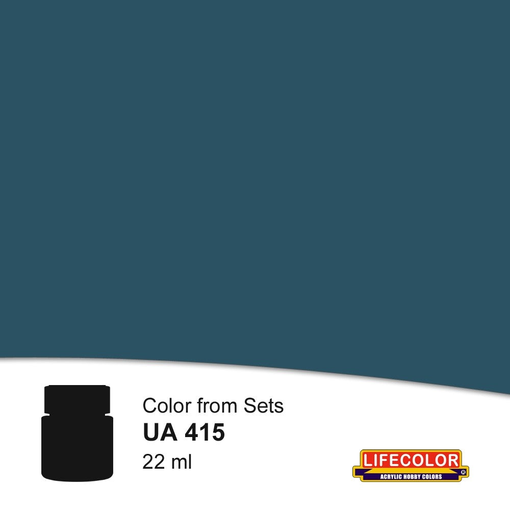 Lifecolor 415 Tank Crew Overalls Acrylic for CS14 Italian WWII Uniforms (22ml Bottle)