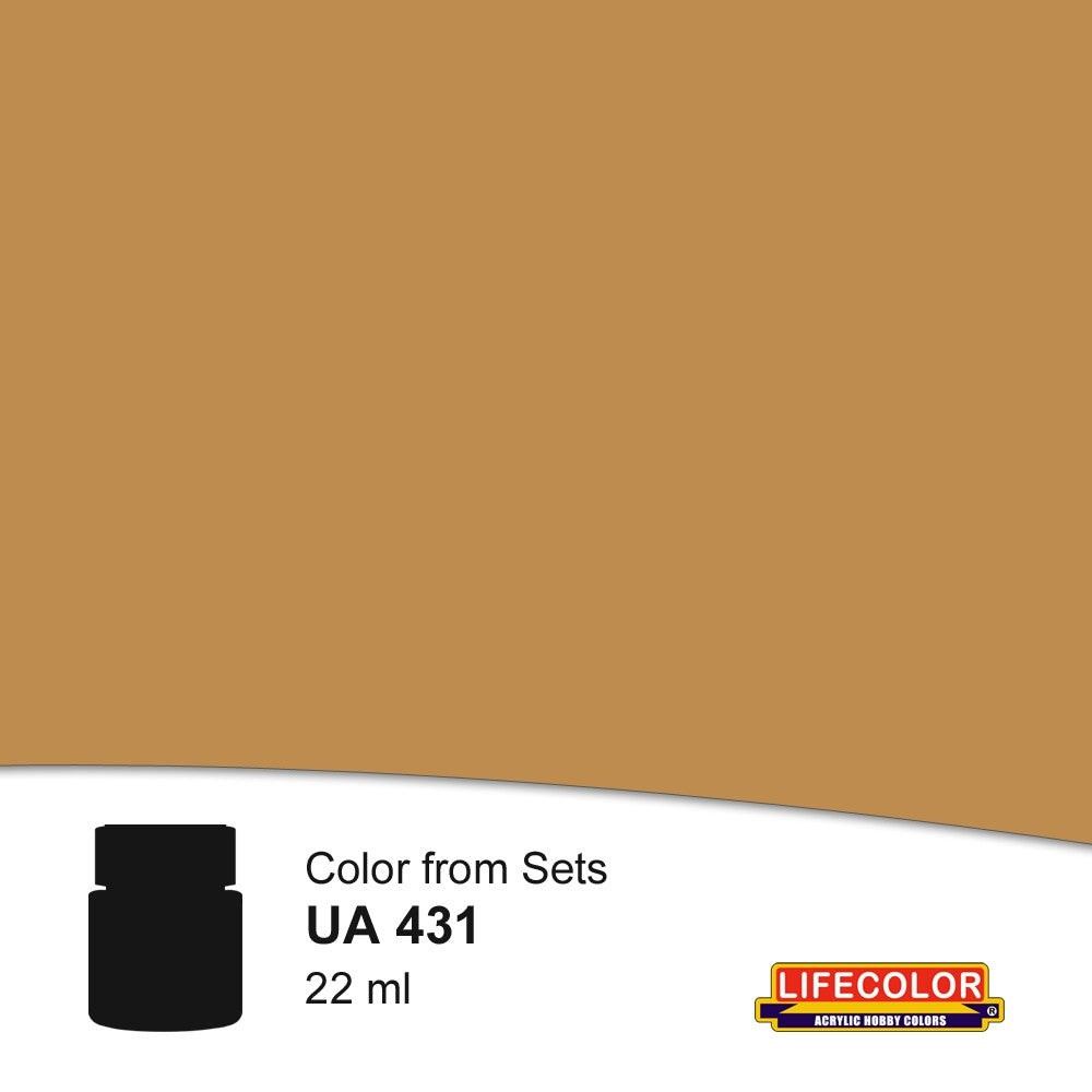 Lifecolor 431 Polish Uniform WZ36 Acrylic for XS5 Polish Army WWII Uniforms (22ml Bottle) (D)