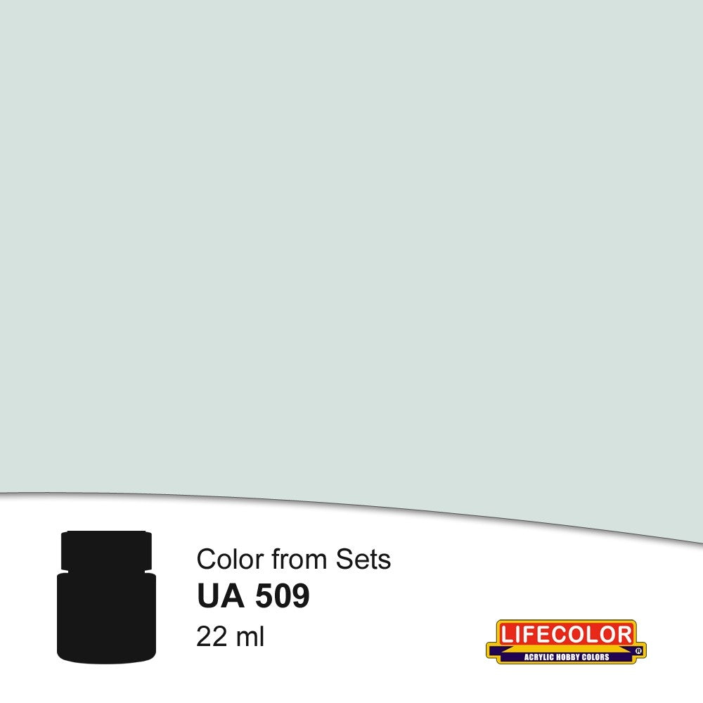 Lifecolor 509 Light Blue RLM76 Acrylic for CS7 German WWII Luftwaffe (22ml Bottle)