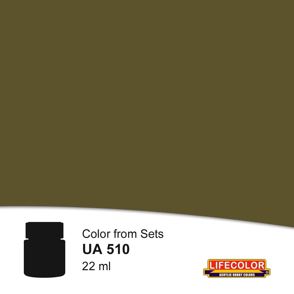 Lifecolor 510 Brown Violet RLM81 Acrylic for CS7 German WWII Luftwaffe (22ml Bottle)