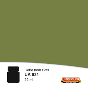 Lifecolor 531 Dark Green FS34079 Acrylic for XS7 Italian Modern AF (22ml Bottle)