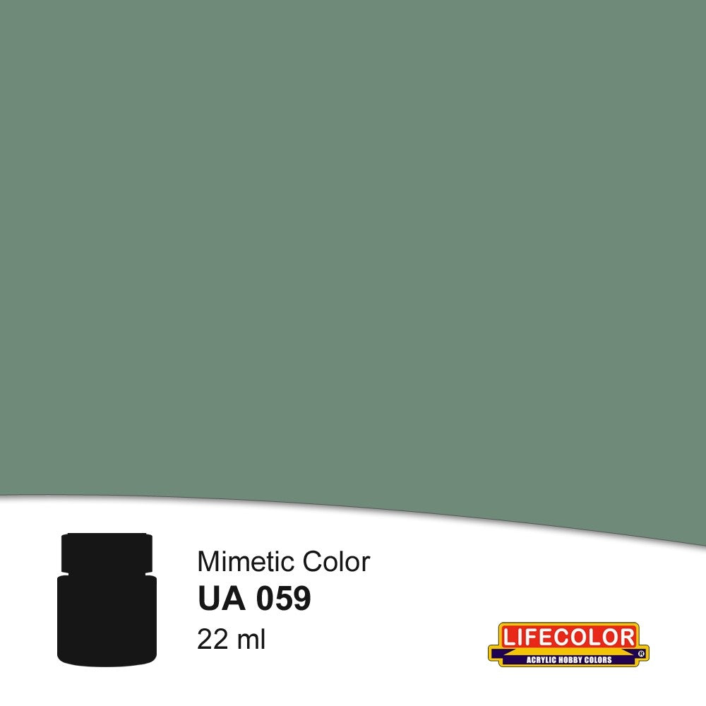 Lifecolor 59 Green RLM62 FS34159 Acrylic (22ml Bottle) (D)