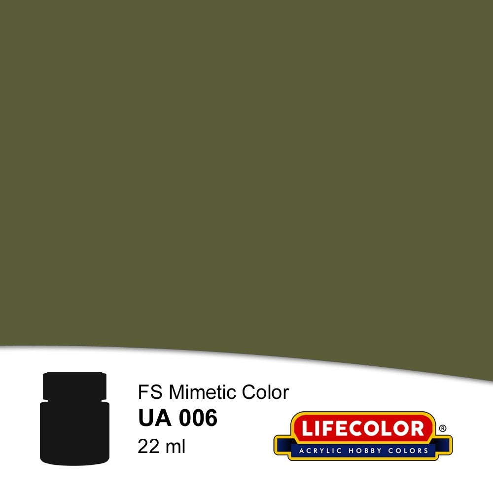 Lifecolor 6 Green FS34127 Acrylic (22ml Bottle)
