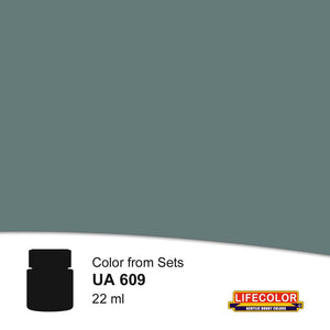 Lifecolor 609 Blue Grey 58-1 Acrylic for CS12 German WWII Kriegsmarine (22ml Bottle)