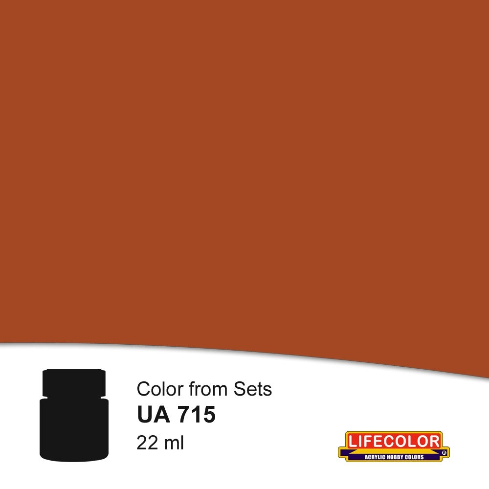 Lifecolor 715 Warm Light Shade Acrylic for CS20 Weathered Wood (22ml Bottle)