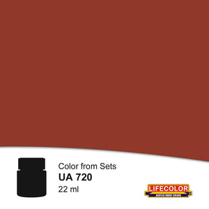 Lifecolor 720 Track Dirt Acrylic for CS21 Rail Weathering (22ml Bottle)