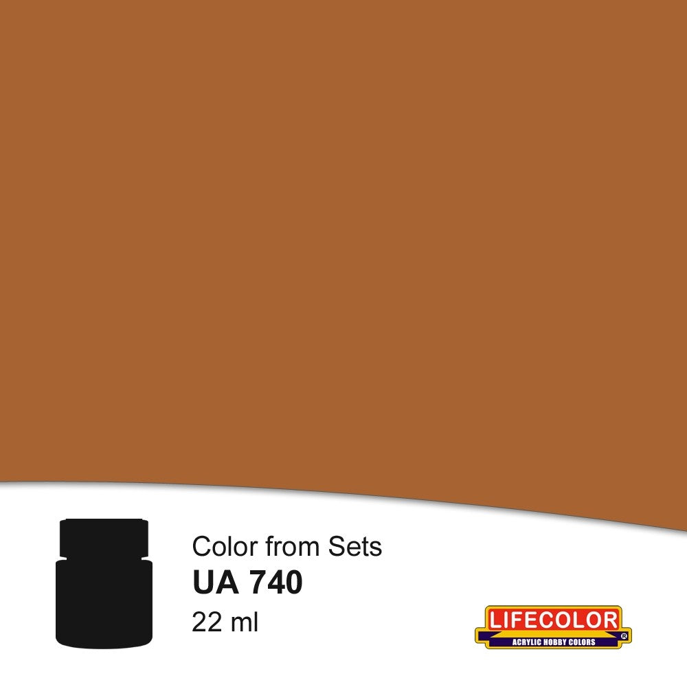 Lifecolor 740 Old Tile Acrylic for CS31 Debris Rubble (22ml Bottle) (D)