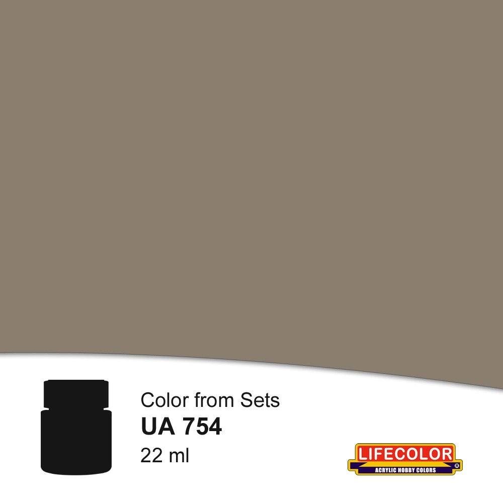 Lifecolor 754 Dirty Hemp Acrylic for CS28 Ropes & Traps (22ml Bottle) (D)