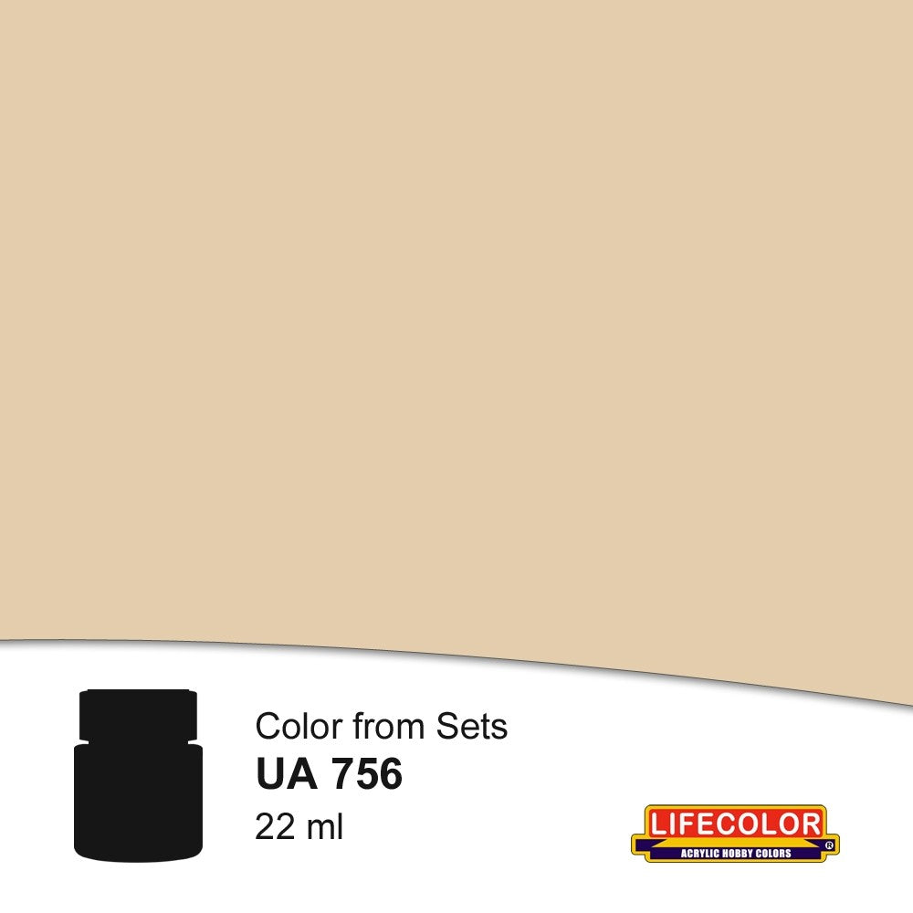 Lifecolor 756 Weathered Hemp Acrylic for CS28 Ropes & Traps (22ml Bottle) (D)