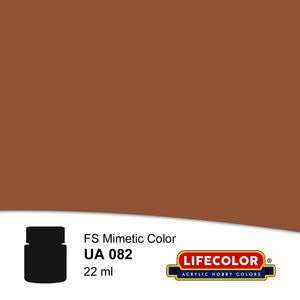 Lifecolor 82 German Tank Brown FS30117 Acrylic (22ml Bottle)