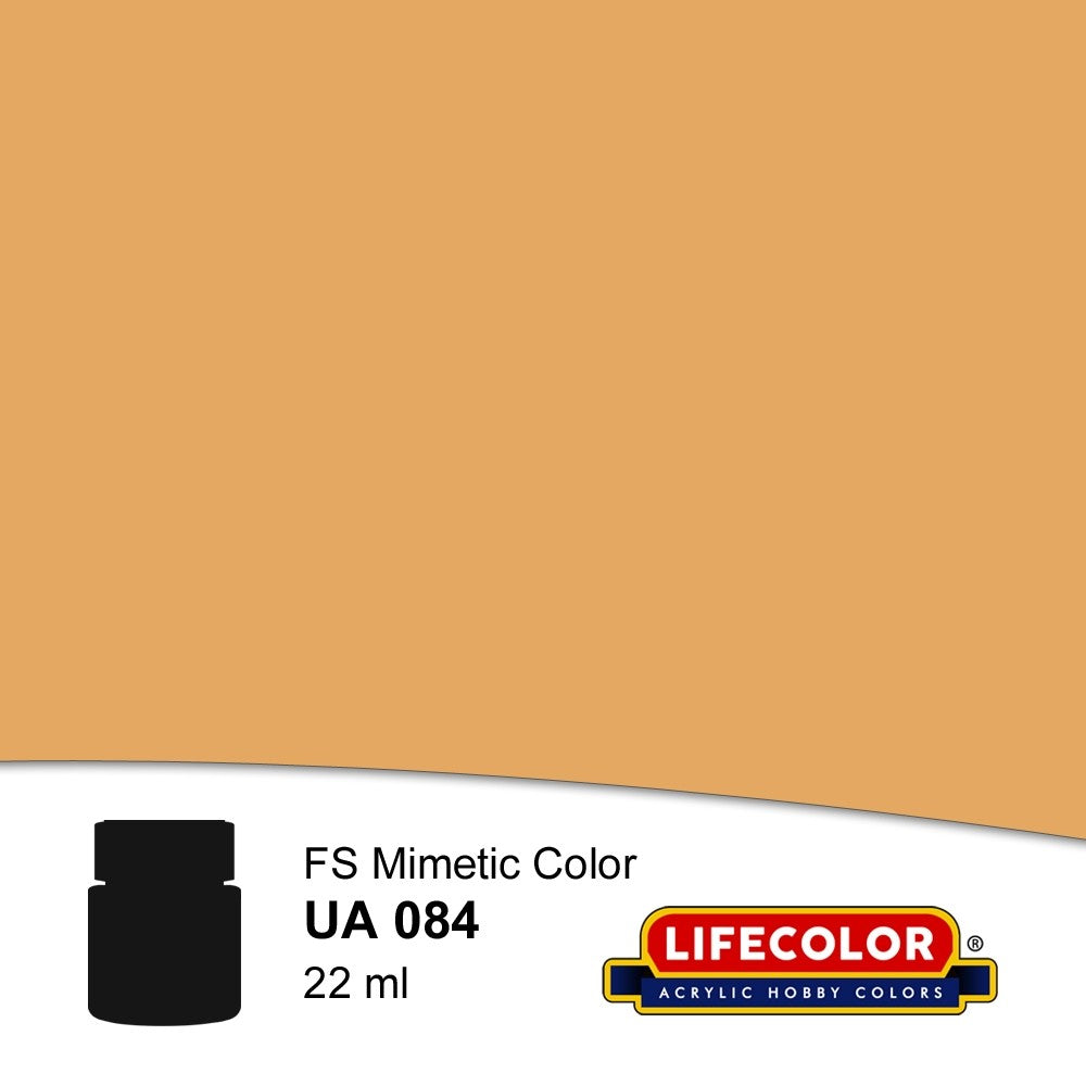 Lifecolor 84 German Desert Yellow FS30400 Acrylic (22ml Bottle)