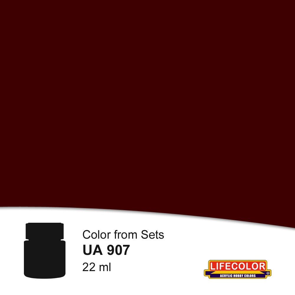 Lifecolor 907 Burned Rust Acrylic for SPG3 Rusty Weathering (22ml Bottle)(D) 