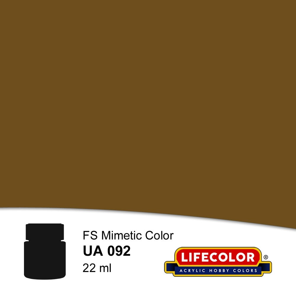 Lifecolor 92 Dark Earth FS30118 Acrylic (22ml Bottle)