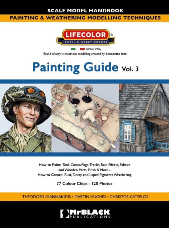 Lifecolor 922403 Scale Model Handbook Painting Guide Vol.3: Painting & Weathering Modelling Techniques
