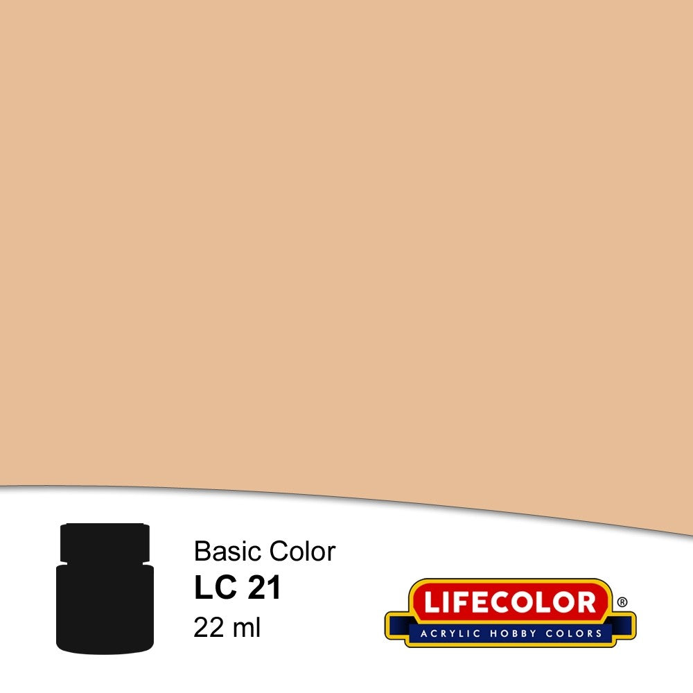 Lifecolor LC21 Matt Flesh 1 FS31643 Acrylic (22ml Bottle)