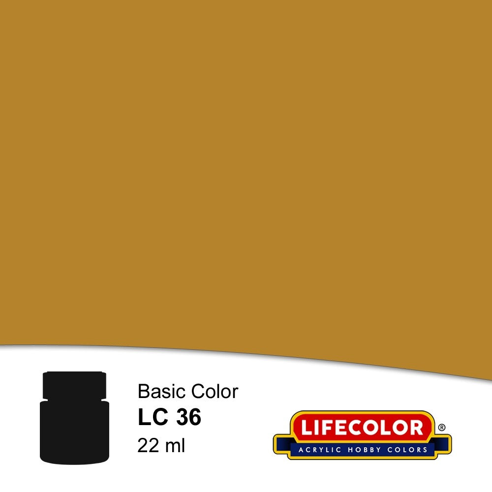 Lifecolor LC36 Matt Leather FS33275 Acrylic (22ml Bottle)