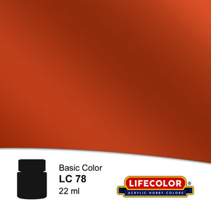 Lifecolor LC78 Gloss Copper Acrylic (22ml Bottle)