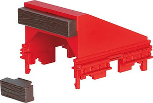 LGB 10316 G Scale Rhaetian Railway RhB - Style Track Bumper -- Era VI, Fits Code 332 Track