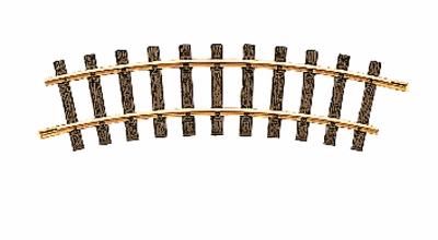 LGB 11000 G Scale R1 Curved Track - 4'3" 130cm Diameter -- 30 Degrees