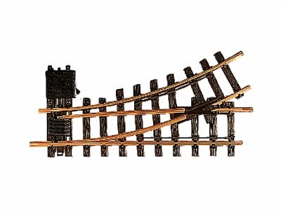 LGB 12100 G Scale R1 30-Degree Manual Turnout 4'3" Diameter -- Left Hand