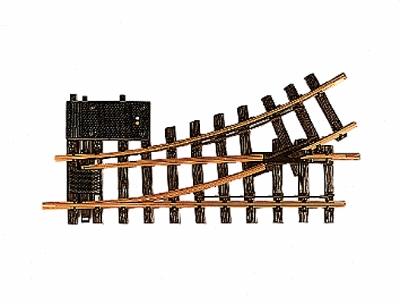 LGB 12150 G Scale Electric Turnout - R1 - 30 Degrees -- Left-Hand (Diameter: 4'3" 130cm)