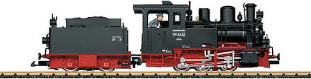LGB 24267 G Scale Henschel 0-6-0 with Tender - Sound & DCC -- Rugen Baderbahn RuBB 99 4652 (Era VI, Museum Scheme)