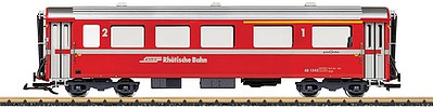 LGB 32441 G Scale 2-Car Open-Air Passenger Gondola Set - Ready to Run -- Ward Kimball's Grizzly Flats Railroad (Boxcar Red)