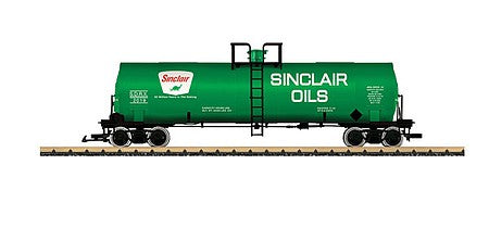 LGB 40877 G Scale Wood-Frame Tank Car - Ready to Run - Club Car -- Sinclair Oil