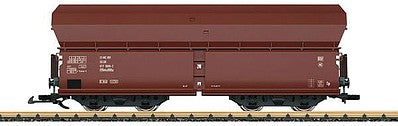 LGB 40983 G Scale Type OOtu Hopper - Ready to Run -- German State Railroad DB #2 (Era III, Boxcar Red)
